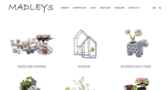 Desktop Screenshot of madleys.dk